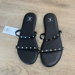 NWT Target Dressy Sandal Flats 8